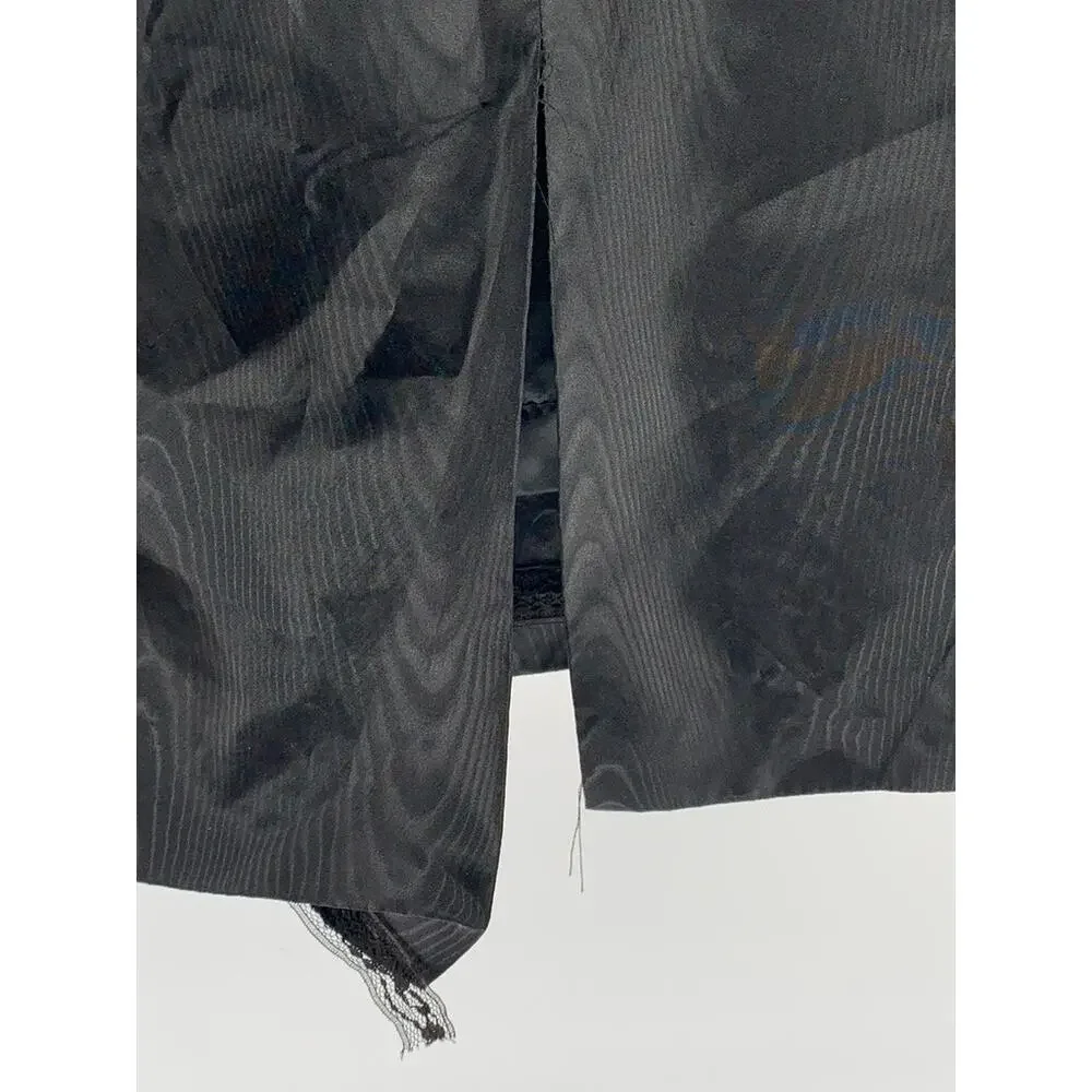 UNBRANDED Women's Black-White Pleated Shoulder Dress SZ S - Picture 11 of 11